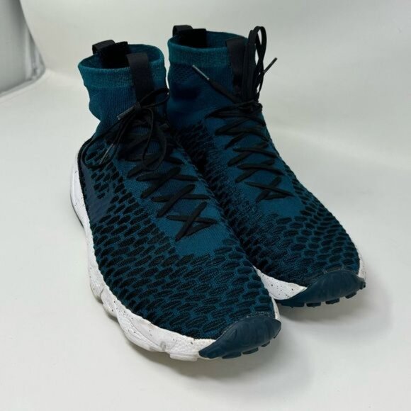Nike Air Footscape Magisa Flyknit F.C. Midnight Turquoise Size 10 830600 300 main image 12
